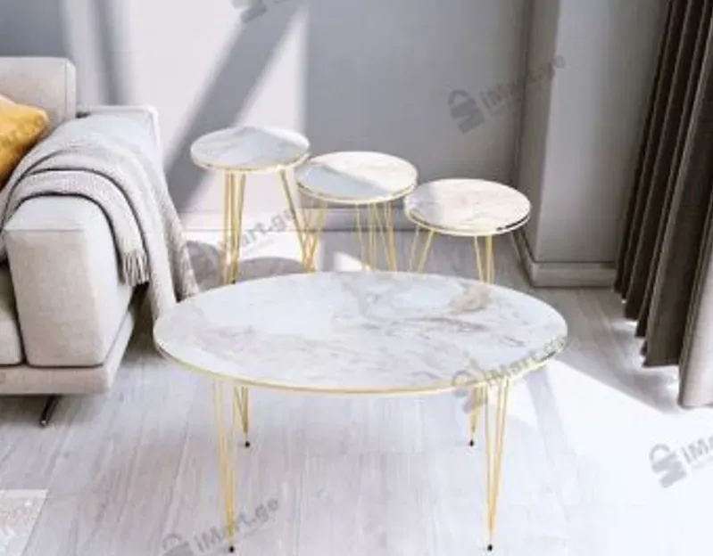 Magazine table + 3-piece coffee table set Prat Tbilisi - photo 1