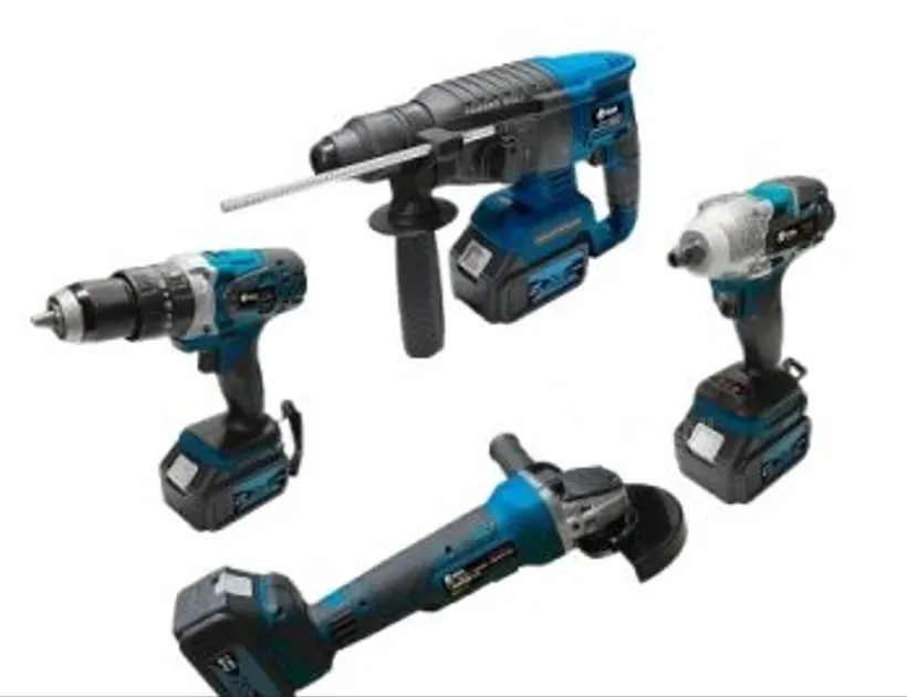 Უნახშირო ელექტრო ხელსაწყოების ნაკრები 4 ცალიანი პერფერატორი თბილისი - photo 1