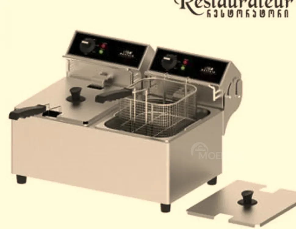 E. Фритюрница с двумя баками 2 x 5 л. Тбилиси - изображение 1