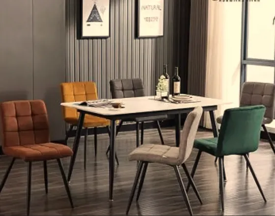 Зеленый стул с мягкой поверхностью Тбилиси