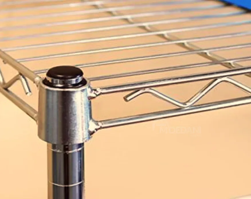 Стеллаж хромированный, легкий, 4-х ярусный (ширина 75 см) Тбилиси - изображение 2