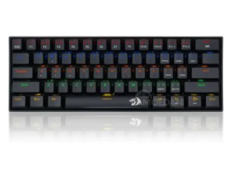 Клавиатура - Механическая игровая клавиатура Redragon Lakshmi Тбилиси - изображение 1