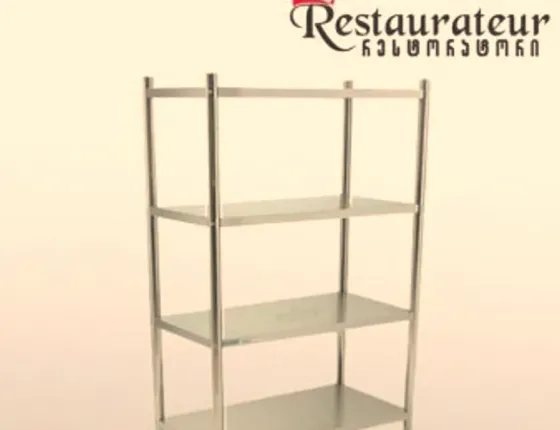 Უ/F shelving, 4 tiers 150x50x155 cm. Tbilisi
