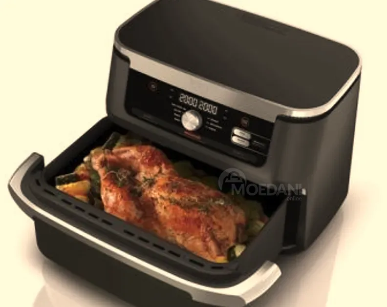 Фритюрница Ninja Foodi FlexDrawer Dual Air Fryer 10.4L Af500 Тбилиси - изображение 5