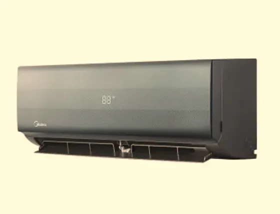 Მიდეა Msag-12Hrn1 Black (35-40 მ²) ახალი საწყობიდან თბილისი