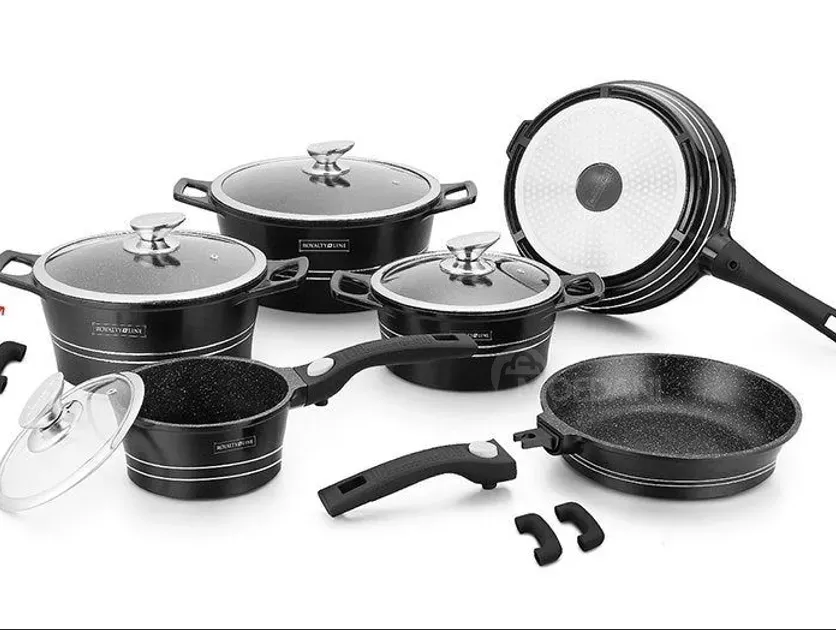 Ქვაბების და ტაფის ნაკრები Royalty Line თბილისი - photo 1