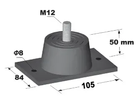 ID: 8190982 Антивибрационная опора из металлорезины Тбилиси - изображение 2