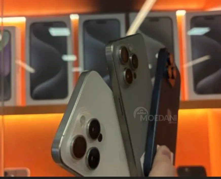 iPhone 15 Pro Max Titanium White 1ТБ Tbilisi - photo 5