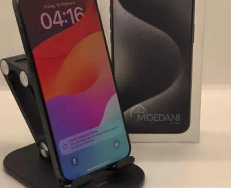 iPhone 15 Pro Max Titanium Black 256GB თბილისი - photo 1