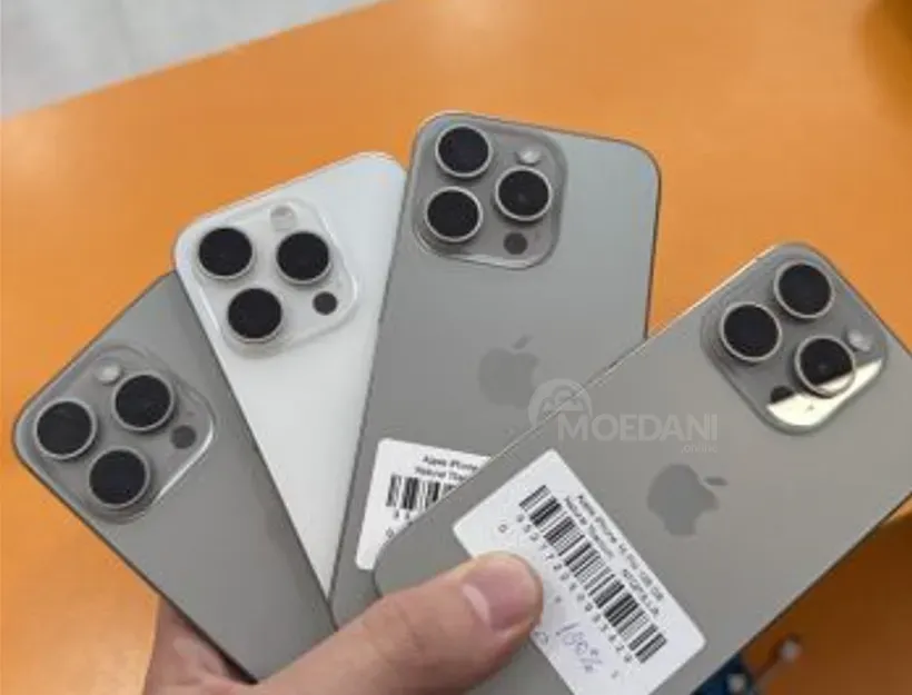 iPhone 15 Pro Natural Titanium 1TB თბილისი - photo 1