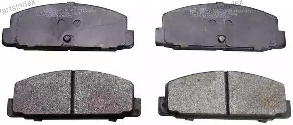 Колодки тормозные дисковые B110407 Тбилиси - изображение 1