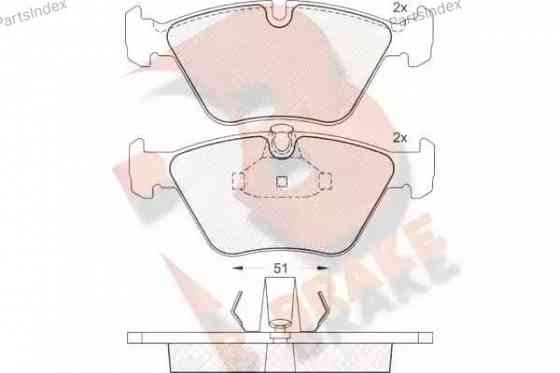 Колодки тормозные дисковые RB1140 Тбилиси