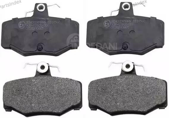 Колодки тормозные дисковые B110560 Тбилиси - изображение 1