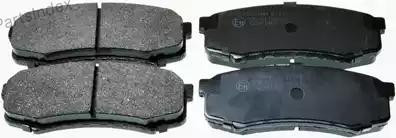 Колодки тормозные дисковые B111216 Тбилиси - изображение 1