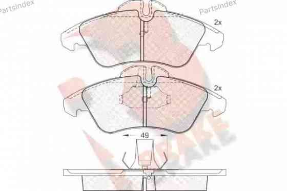 Колодки тормозные дисковые RB1104-046 Тбилиси