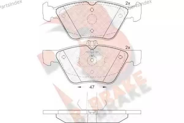 Колодки тормозные дисковые RB1159 Тбилиси - изображение 1