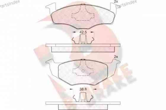 Колодки тормозные дисковые RB1178 Тбилиси