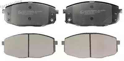 Колодки тормозные дисковые B110952 Тбилиси