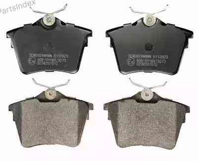 Колодки тормозные дисковые B110923 Тбилиси