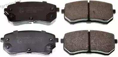 Колодки тормозные дисковые B111178 Тбилиси - изображение 1