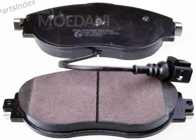 Колодки тормозные дисковые задние, комплект B111292 Тбилиси - изображение 2