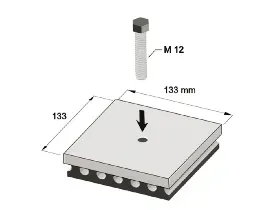 Антивибрационные накладки с металлическим покрытием Тбилиси