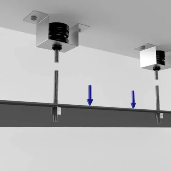 Потолочное крепление с антивибрационной нагрузкой Graph с Vibro-Mini Тбилиси