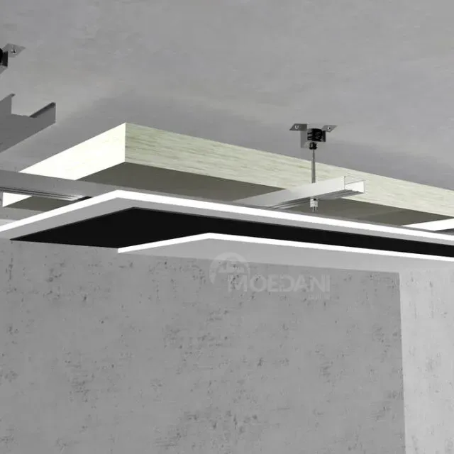 Აგრაფი ვიბრაციის საწინააღმდეგო დატვირთვის ჭერის საკიდი Vibro-Mini-ით თბილისი - photo 2