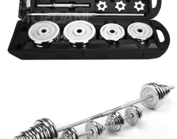 Barbell and dumbbell set Tbilisi - photo 1