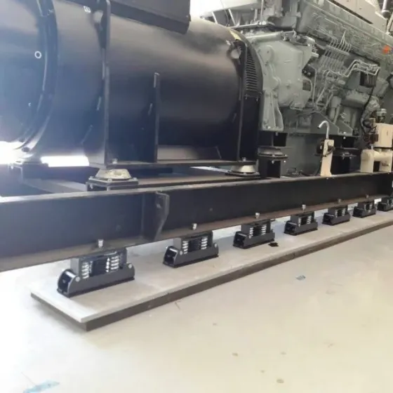 Виброизолирующие пружинные опоры с многомерным удержанием, вязкостным демпфированием и регулируемой пружиной Тбилиси