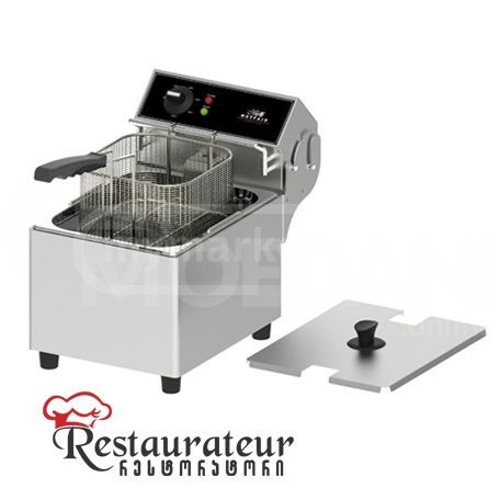 Электронная однобаковая фритюрница 3 л. Тбилиси - изображение 1