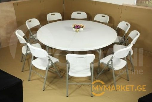 Круглый раздвижной стол Тбилиси - изображение 2