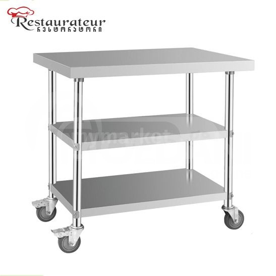 უჟ/ფ მაგიდა ქვედა 2 თაროთი თბილისი - photo 1