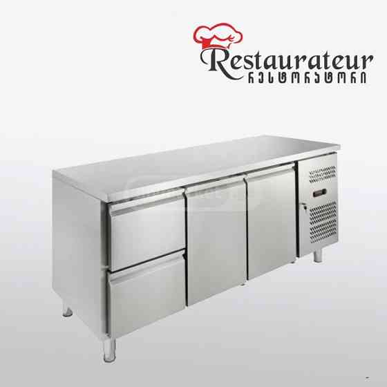 Двухдверный стол с холодильником, 2 ящика Тбилиси