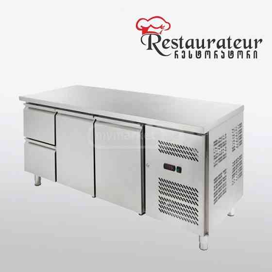 Настольный холодильник с 2 дверцами, 2 ящиками Тбилиси