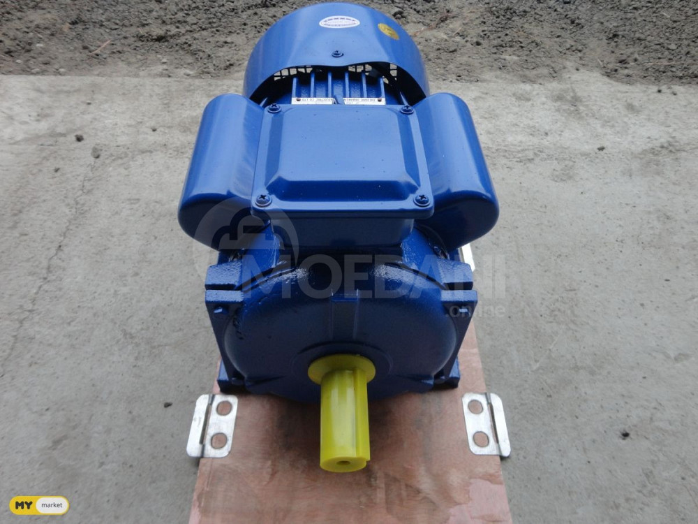 Электродвигатель на 220 вольт и шкивы. Тбилиси - изображение 1