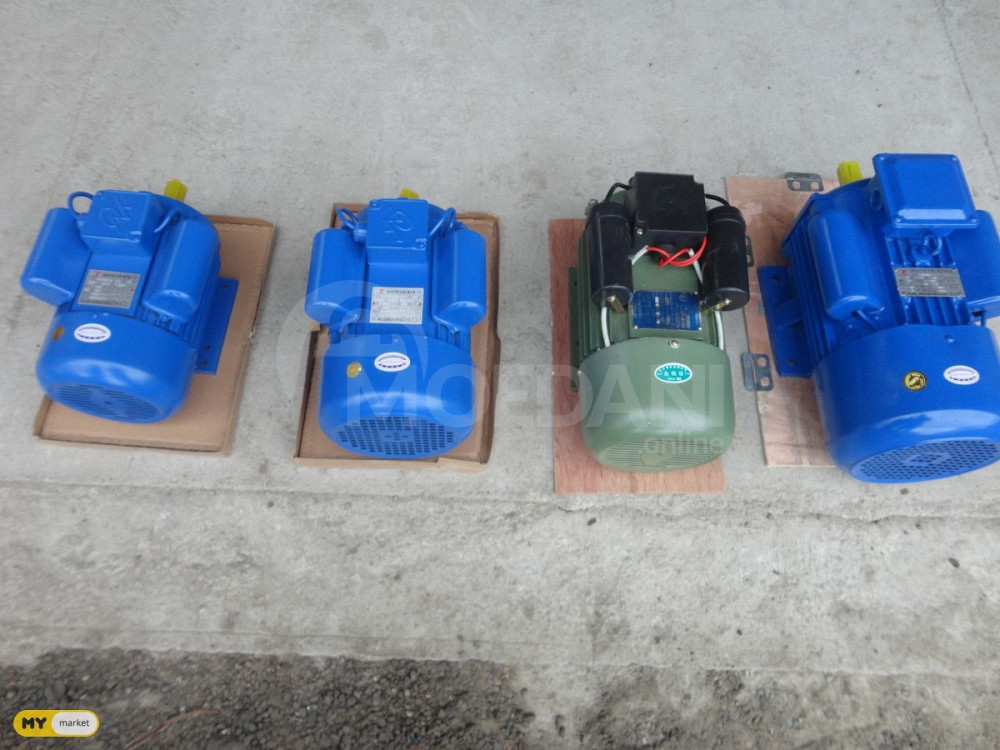 Электродвигатель на 220 вольт и шкивы. Тбилиси - изображение 2