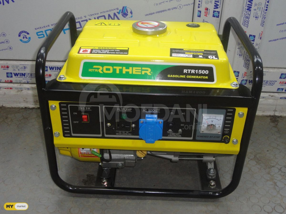 გენერატორი 1.5 კვ ახალი. თბილისი - photo 1