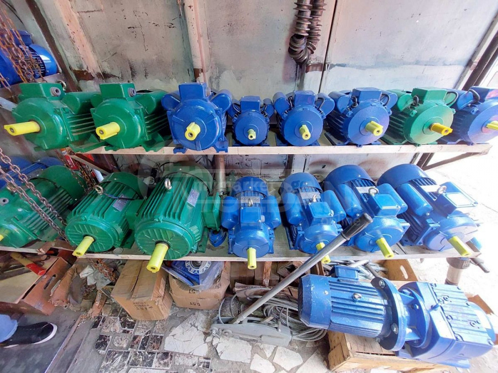 Электродвигатель на 220 вольт, новые шкивы. Тбилиси - изображение 1