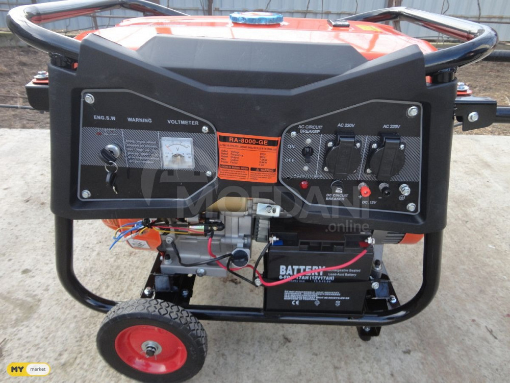 გენერატორი 8 კილოვატი ბენზნზე. თბილისი - photo 2