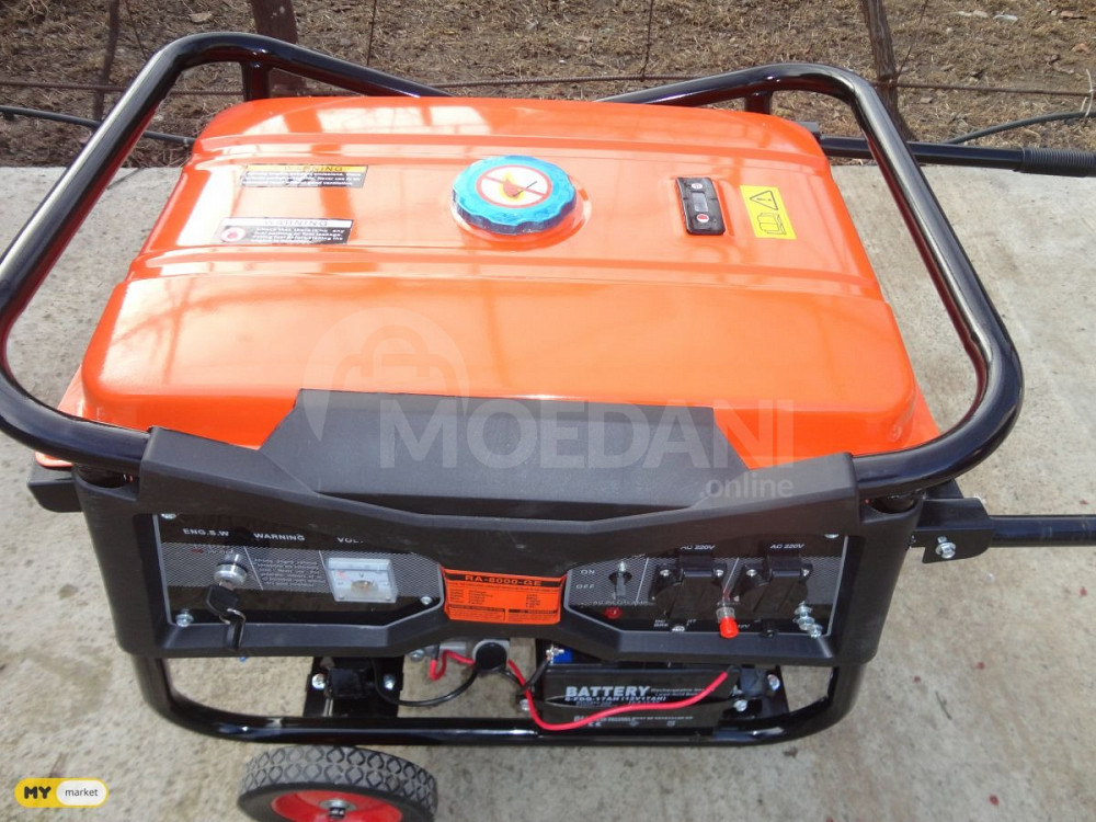 გენერატორი 8 კილოვატი ბენზნზე. თბილისი - photo 1