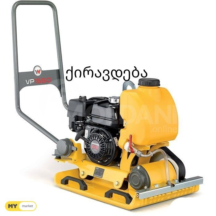 Vibro compaction slab for rent Tbilisi - photo 1