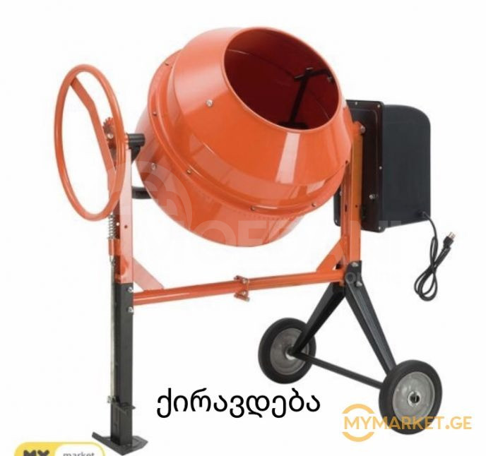 Cement mixing machine for rent Tbilisi - photo 1