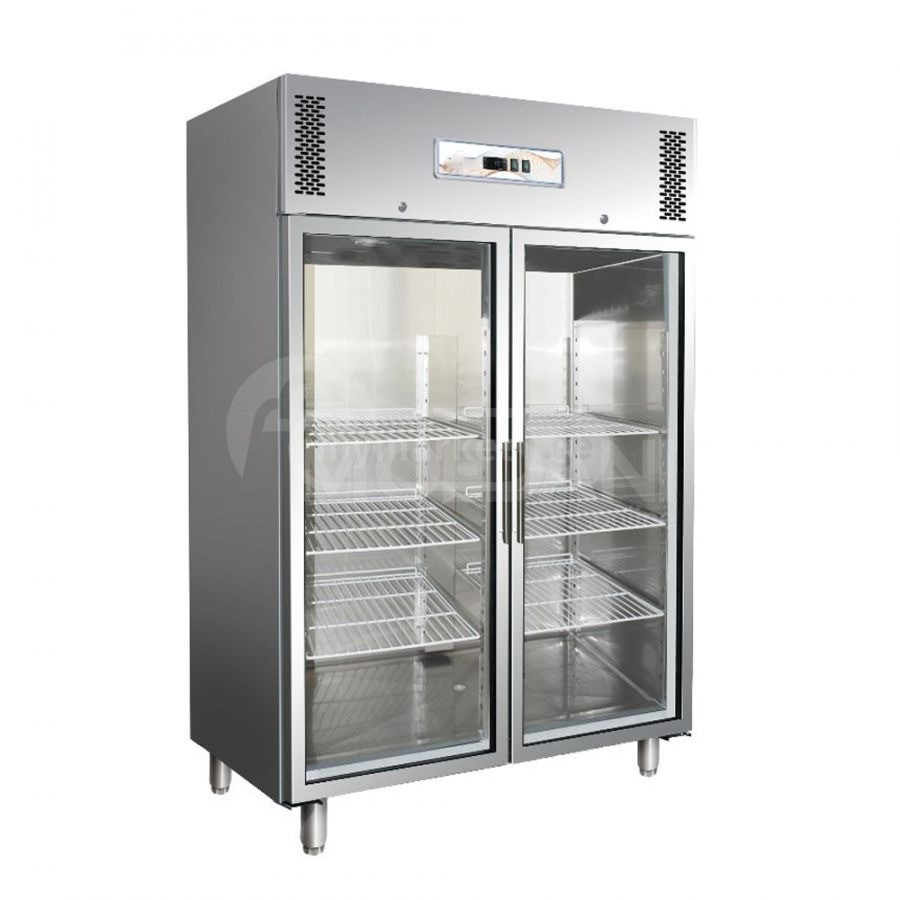 Двухдверный шкаф-холодильник со стеклянной дверцей Тбилиси - изображение 1