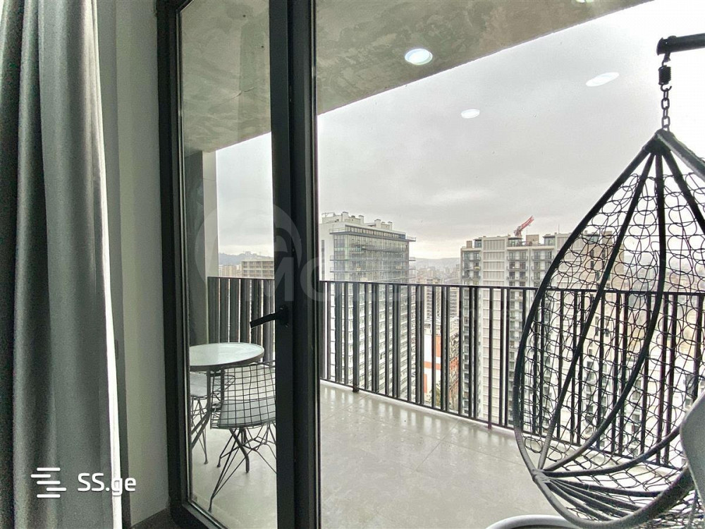 ქირავდება 2 ოთახიანი ბინა 60მ² 23/29 სართ თბილისი - photo 2