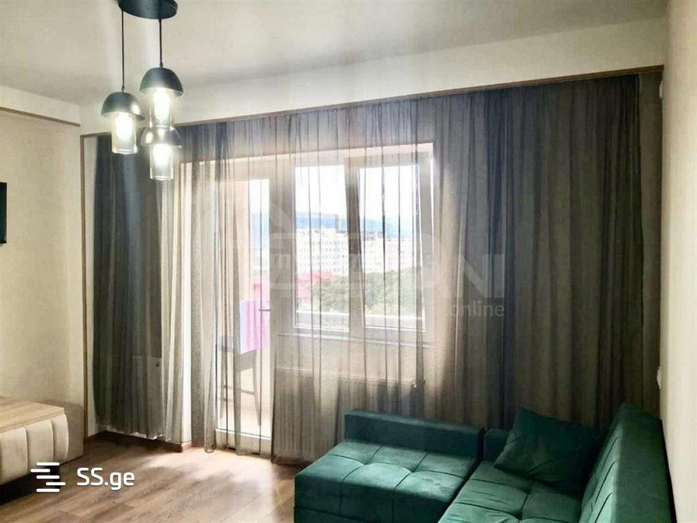 ქირავდება 1 ოთახიანი ბინა 46მ² 9/9 სართ თბილისი - photo 1