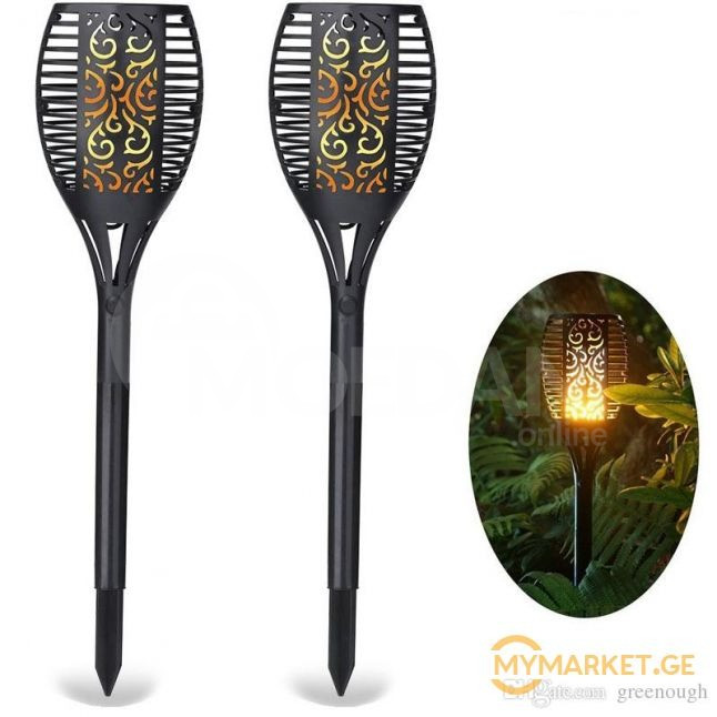 მზის ენერგია , სანათი ჩირაღდანი თბილისი - photo 1