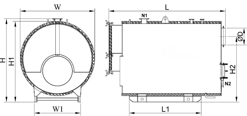 Водогрейный котел для отопления Тбилиси - изображение 2