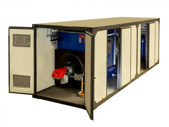 Контейнерная мобильная паровая электростанция Тбилиси