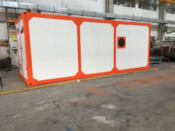 Контейнерная мобильная паровая электростанция Тбилиси